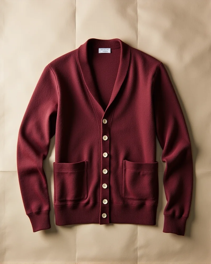 Cashmere Cardigan, illustrative placeholder